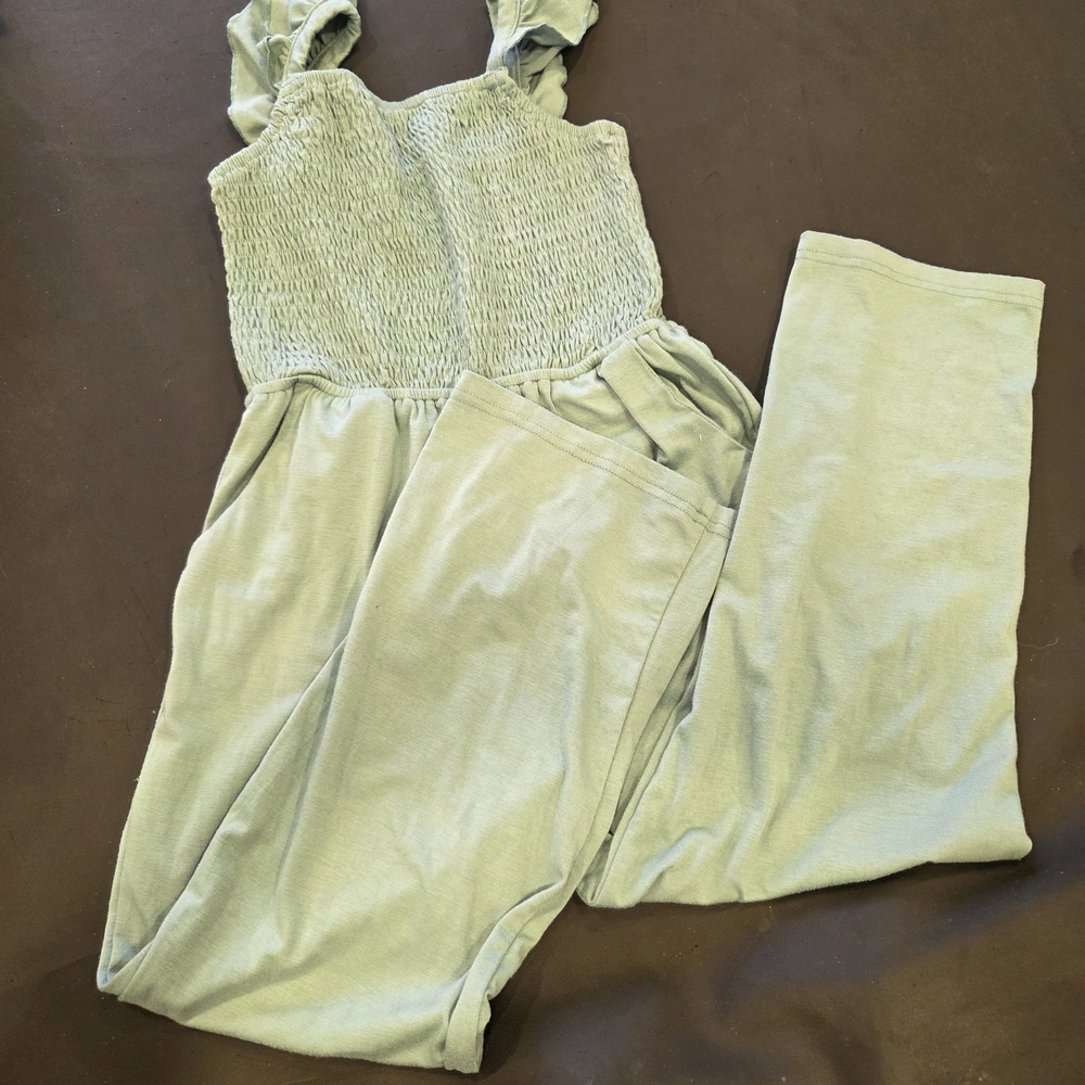 Women's Light Green Jumpsuit